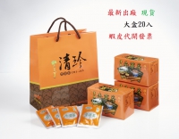 ●本茶採用頂級新鮮台灣原產地牛蒡，以最新科技輔以古法精製而成。   ●適男女老少，休閒談之良伴，絕無食品添加物，無副作用，長期飲用  效益良多。   ●以200cc茶水，沖泡一包茶袋，3-5分鐘即可飲